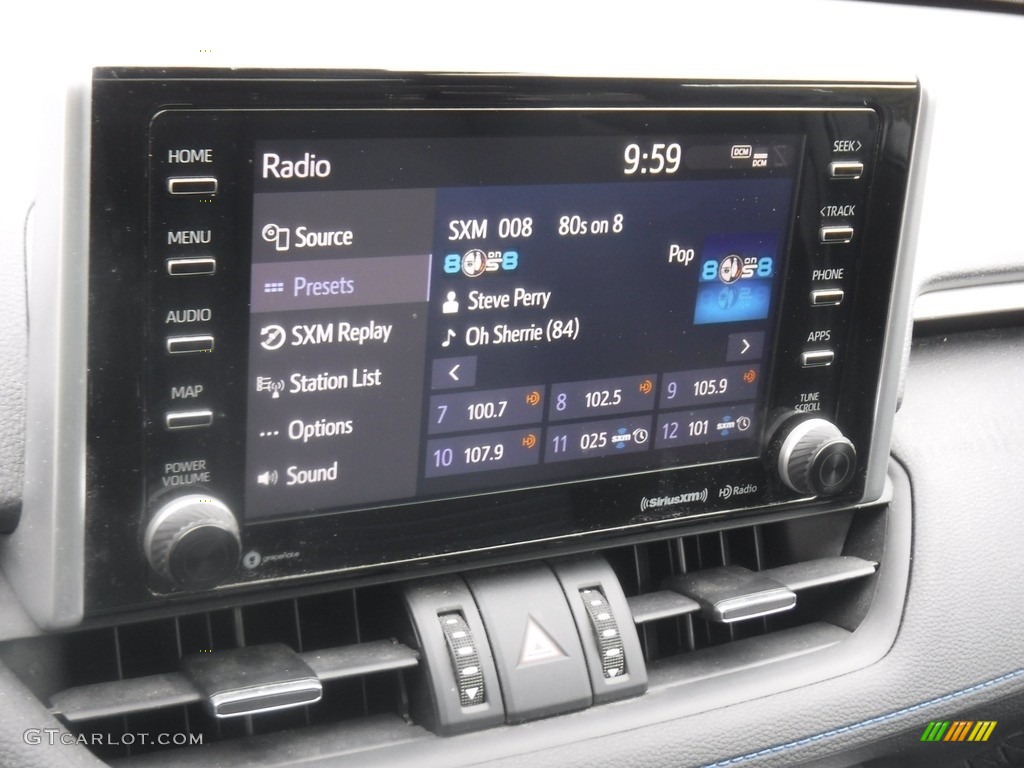 2021 RAV4 XSE AWD Hybrid - Blizzard White Pearl / Black photo #22