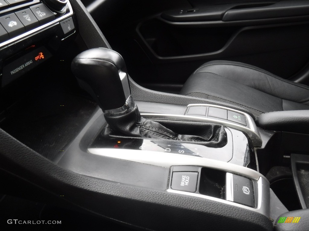 2020 Civic EX-L Sedan - Lunar Silver Metallic / Black photo #23