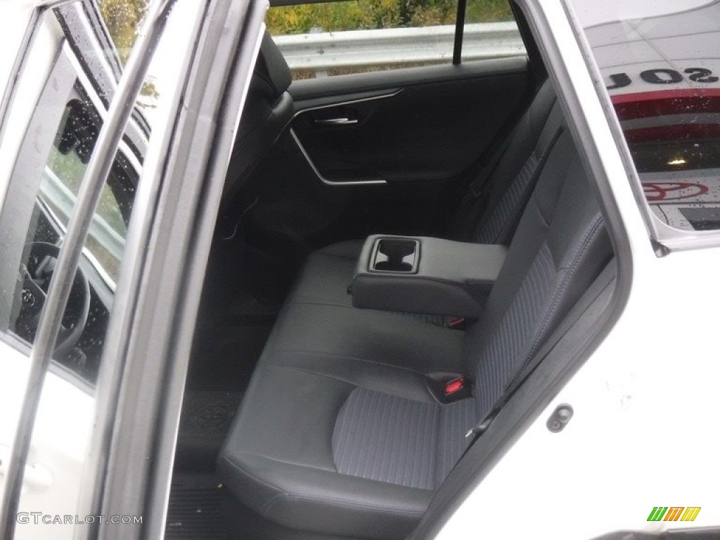 2021 RAV4 XSE AWD Hybrid - Blizzard White Pearl / Black photo #34