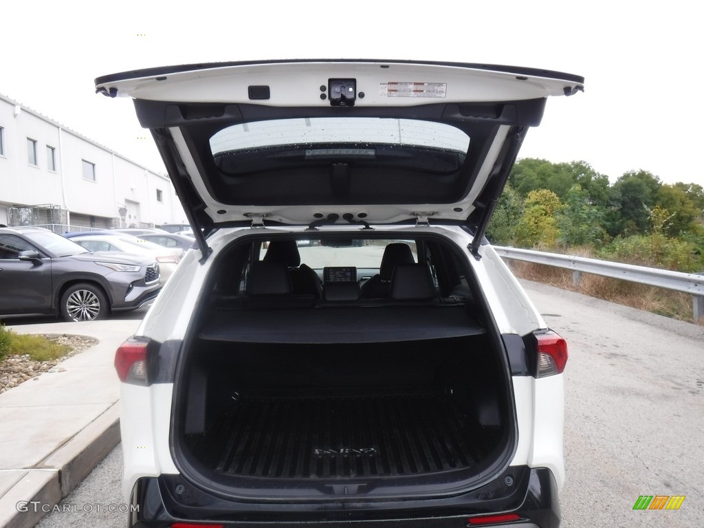 2021 RAV4 XSE AWD Hybrid - Blizzard White Pearl / Black photo #35