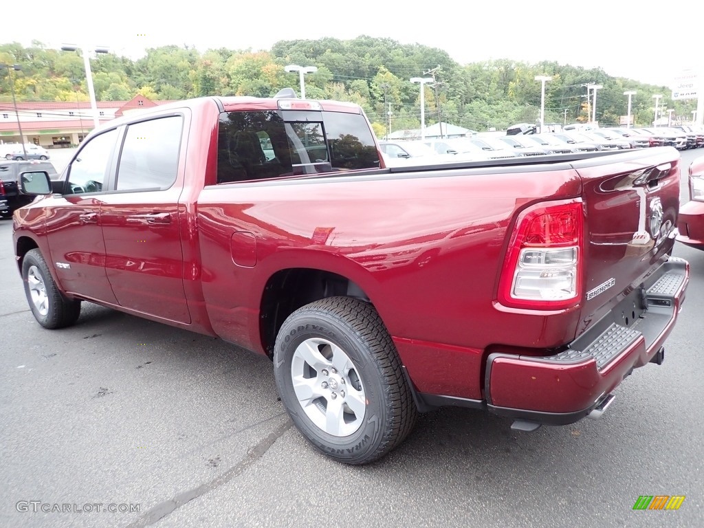 2024 1500 Big Horn Crew Cab 4x4 - Delmonico Red Pearl / Black photo #3