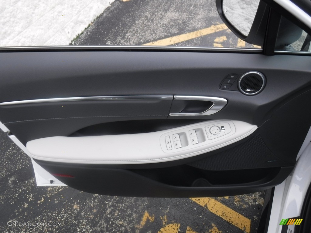 2023 Hyundai Sonata Limited Hybrid Medium Gray Door Panel Photo #146603653