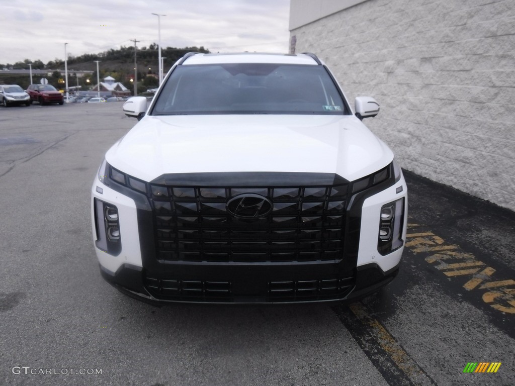 2024 Palisade Calligraphy Night Edition AWD - Hyper White / Black photo #5