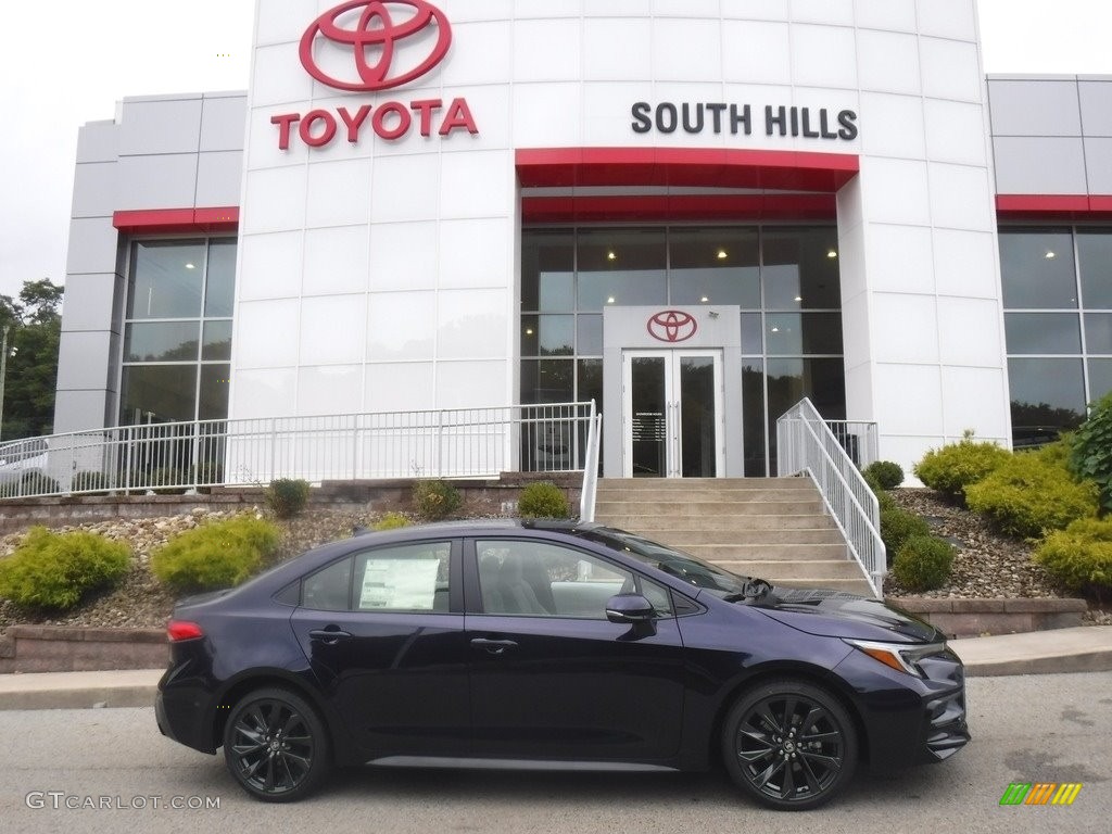 2024 Corolla SE - Blueprint / Light Gray photo #2