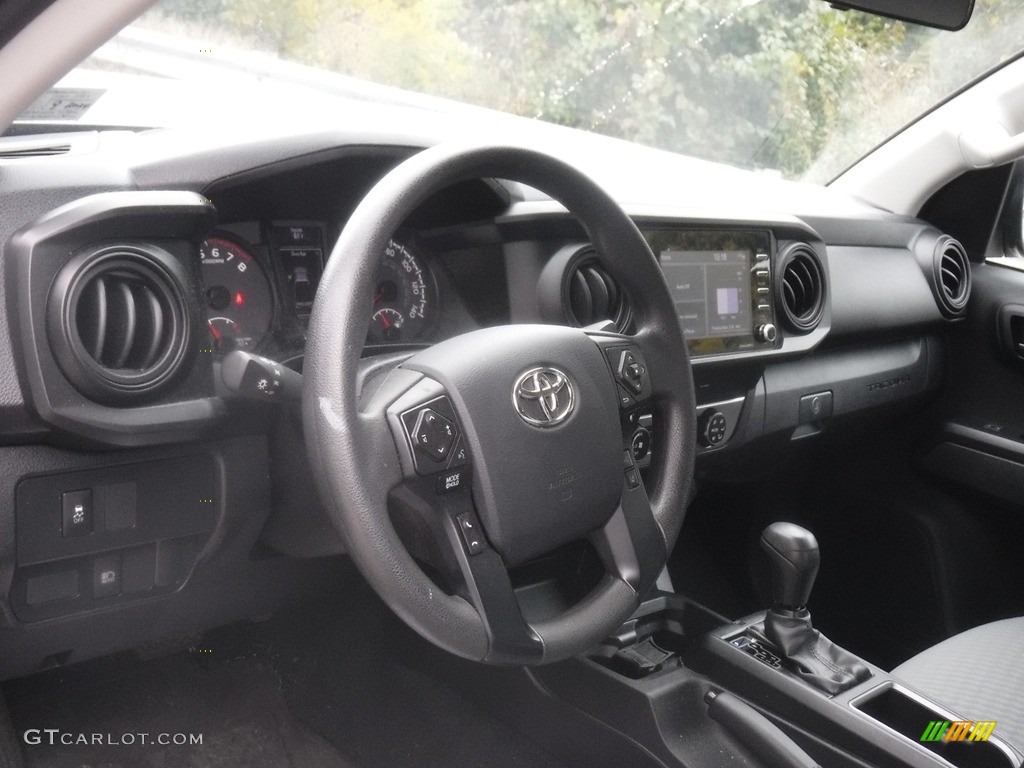 2020 Toyota Tacoma SR Access Cab 4x4 Cement Dashboard Photo #146604114