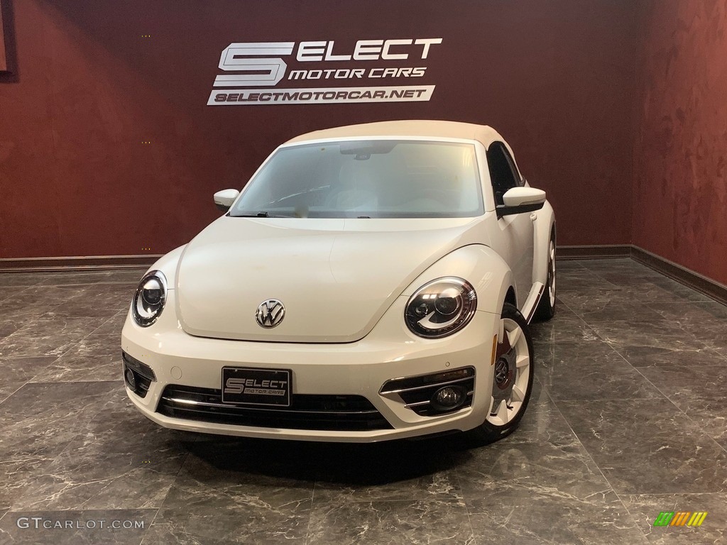 2019 Beetle Final Edition Convertible - Pure White / Black/Beige photo #1