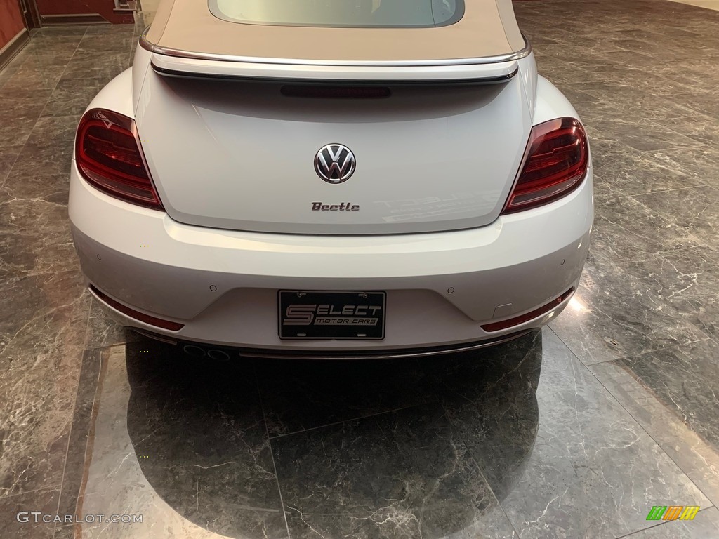 2019 Beetle Final Edition Convertible - Pure White / Black/Beige photo #6