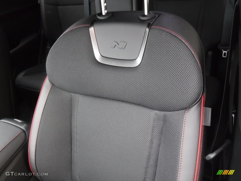 Black Interior 2024 Hyundai Tucson N-Line Hybrid AWD Photo #146604491