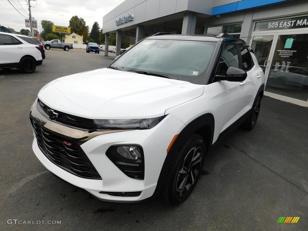 2023 TrailBlazer RS AWD - Summit White / Jet Black/Red Accent photo #2