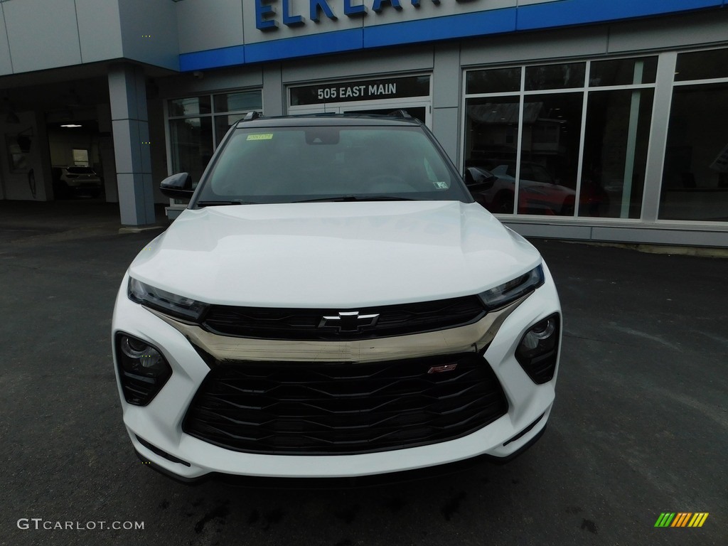 2023 TrailBlazer RS AWD - Summit White / Jet Black/Red Accent photo #3