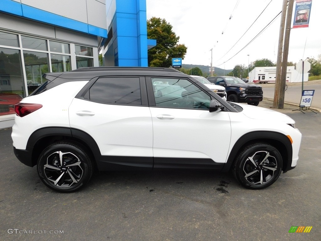 Summit White 2023 Chevrolet TrailBlazer RS AWD Exterior Photo #146604627