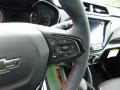 Jet Black/Red Accent 2023 Chevrolet TrailBlazer RS AWD Steering Wheel