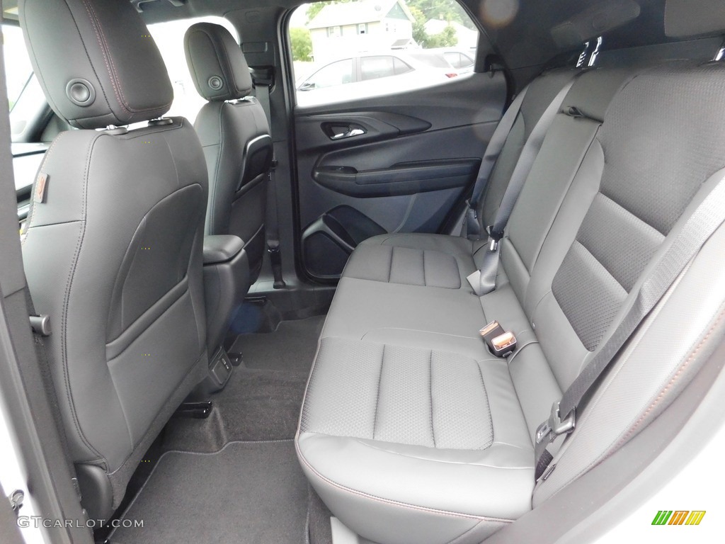 Jet Black/Red Accent Interior 2023 Chevrolet TrailBlazer RS AWD Photo #146604835