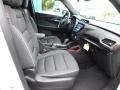 Jet Black/Red Accent 2023 Chevrolet TrailBlazer RS AWD Interior Color