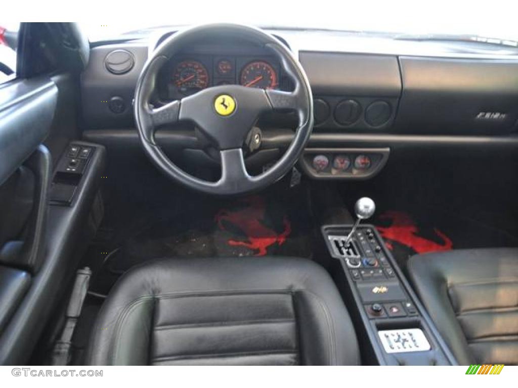 1995 Ferrari F512 M Standard F512 M Model Nero Steering Wheel Photo #14660571