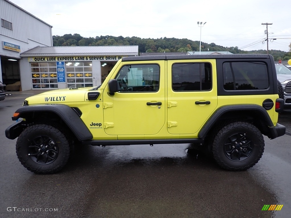 High Velocity 2024 Jeep Wrangler 4-Door Willys 4xe Hybrid Exterior Photo #146606141