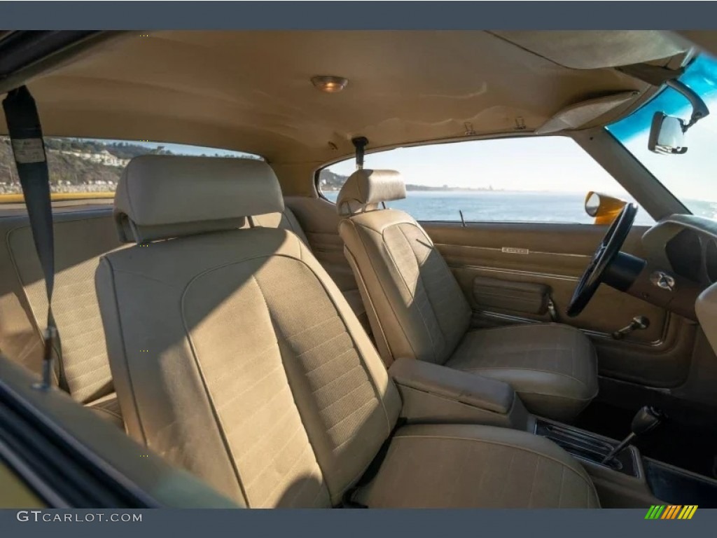 1971 Pontiac GTO Hardtop Coupe Front Seat Photos