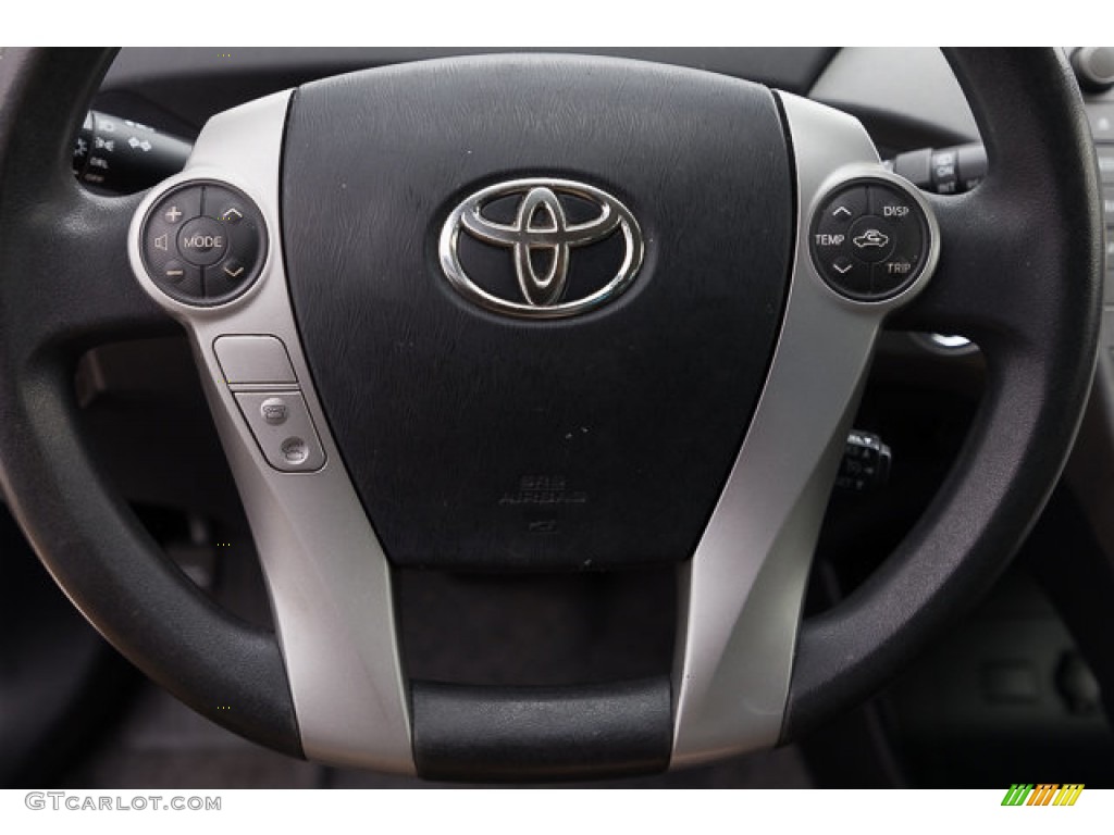 2015 Prius Four Hybrid - Winter Gray Metallic / Misty Gray photo #11