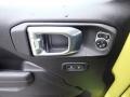 Black 2024 Jeep Wrangler 4-Door Willys 4xe Hybrid Door Panel