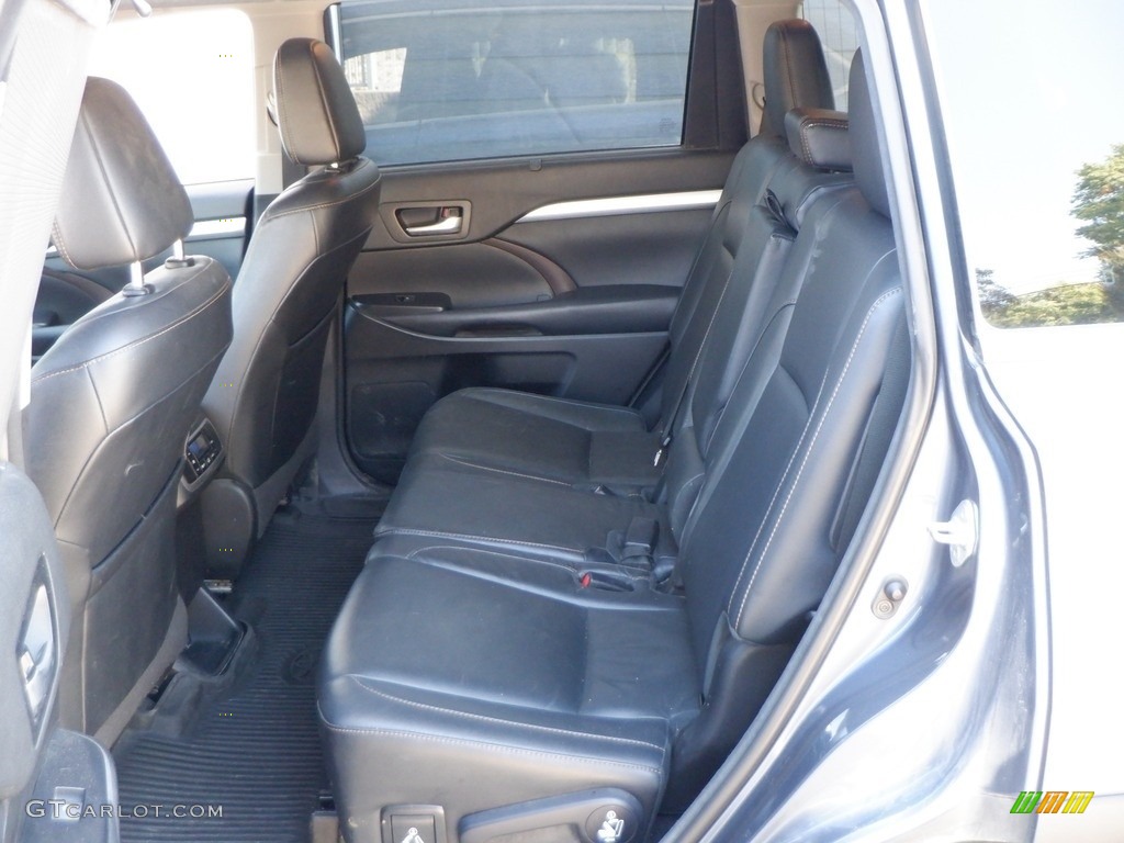 2018 Highlander XLE AWD - Shoreline Blue Pearl / Black photo #29