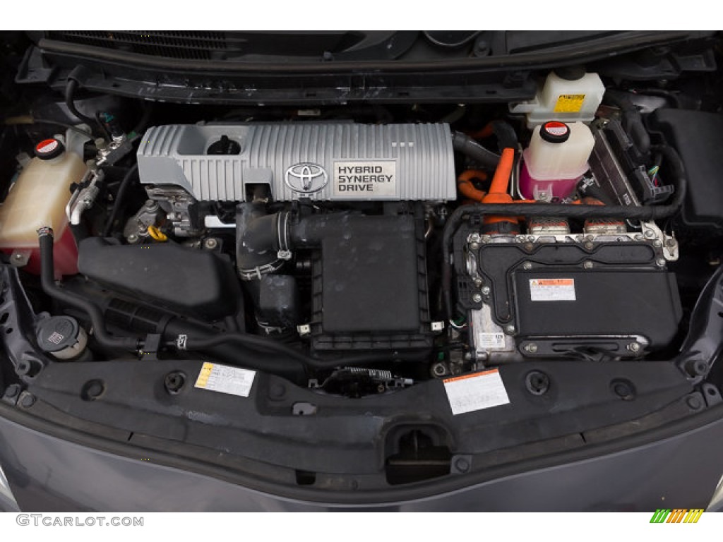 2015 Prius Four Hybrid - Winter Gray Metallic / Misty Gray photo #29