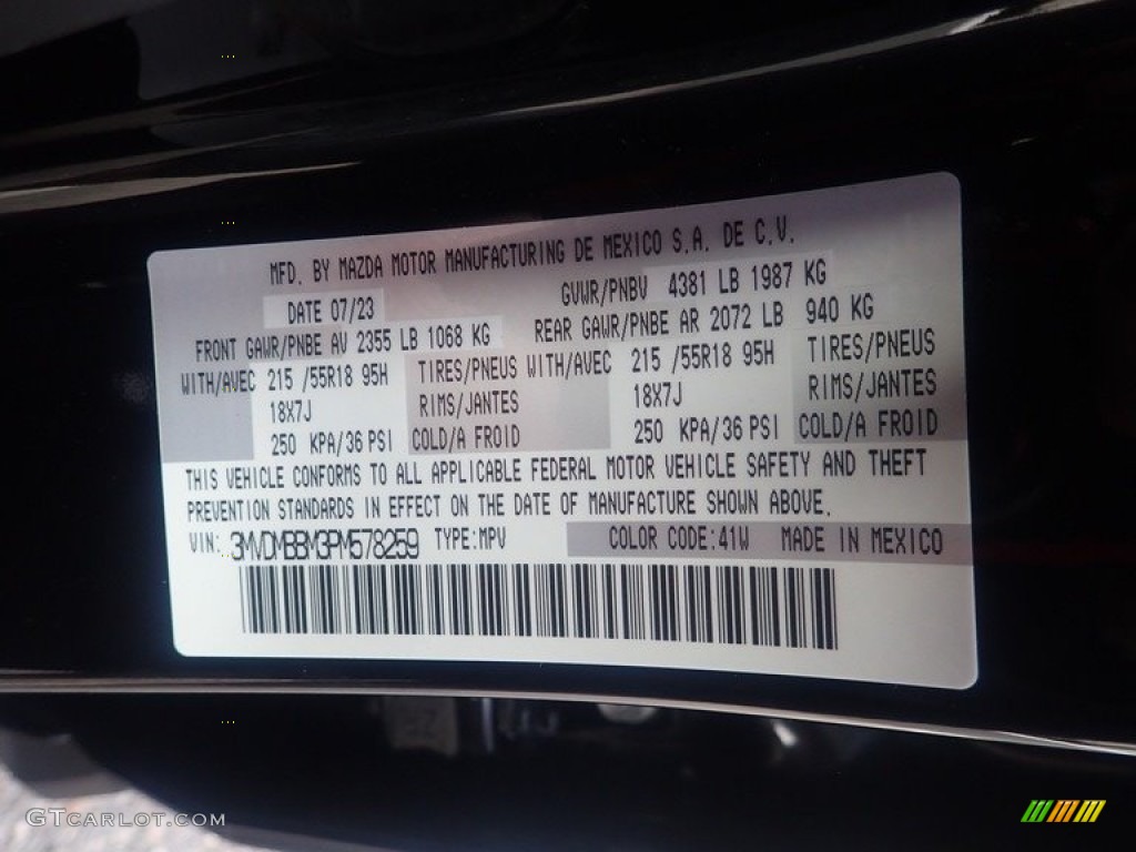 2023 CX-30 S Select AWD - Jet Black Mica / Black photo #18
