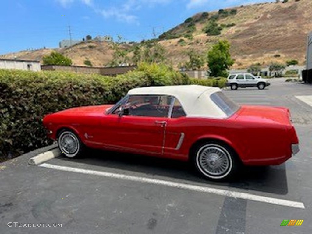 Rangoon Red 1964 Ford Mustang Convertible Exterior Photo #146606891