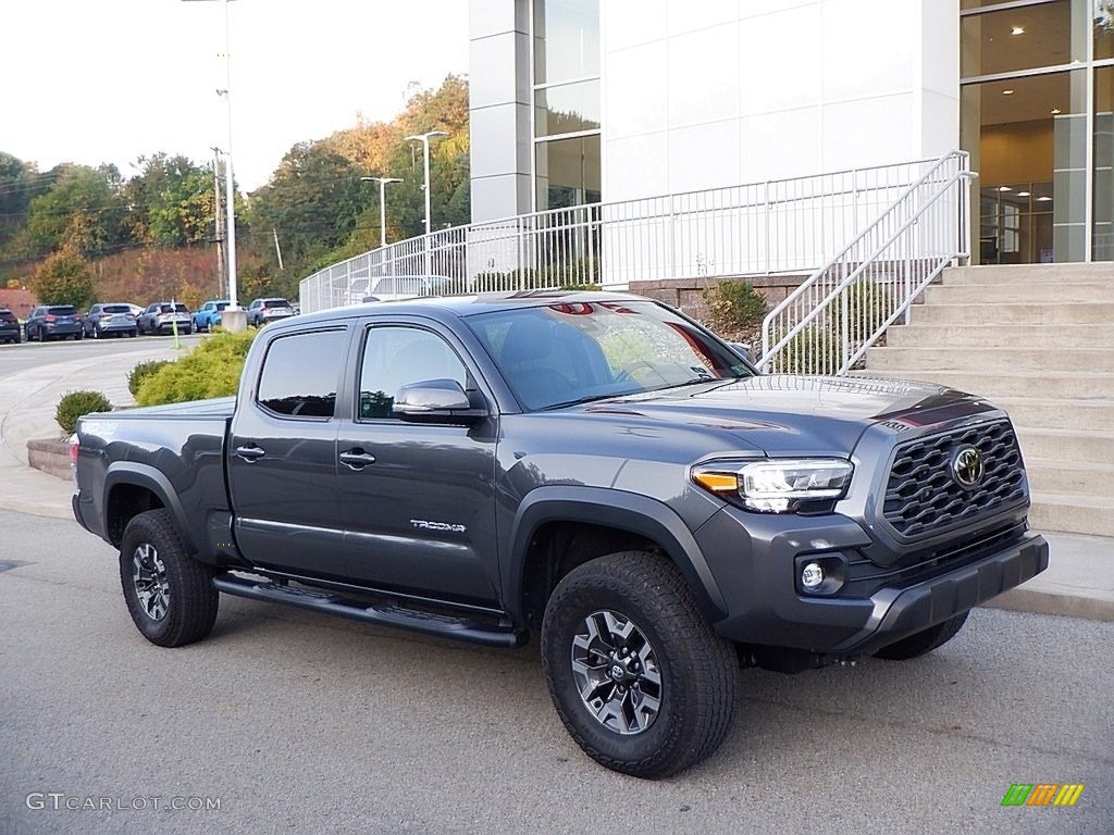 Magnetic Gray Metallic 2022 Toyota Tacoma TRD Off Road Double Cab 4x4 Exterior Photo #146606922
