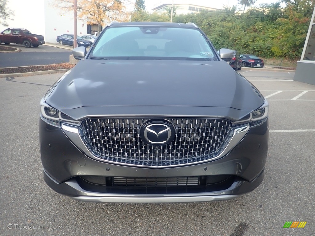 2024 CX-5 Turbo Signature AWD - Machine Gray Metallic / Caturra Brown photo #8