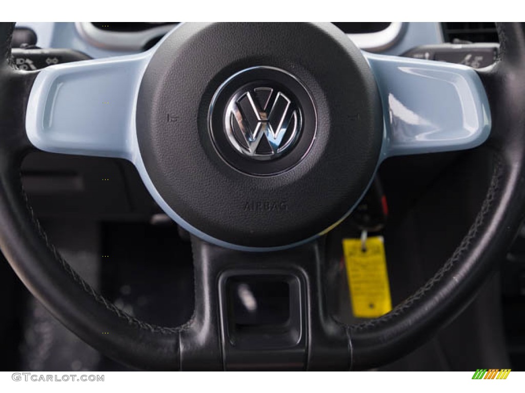 2013 Volkswagen Beetle 2.5L Titan Black Steering Wheel Photo #146607064