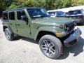 2024 Sarge Green Jeep Wrangler 4-Door Sport S 4xe Hybrid  photo #8