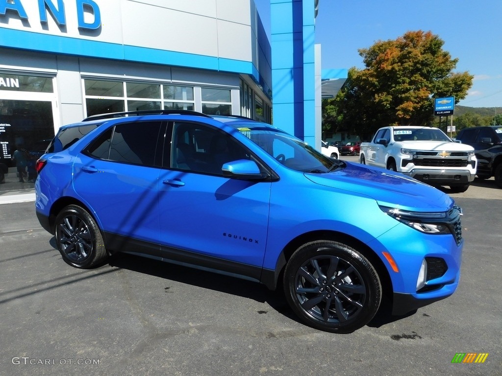 2024 Equinox RS AWD - Riptide Blue Metallic / Jet Black photo #5