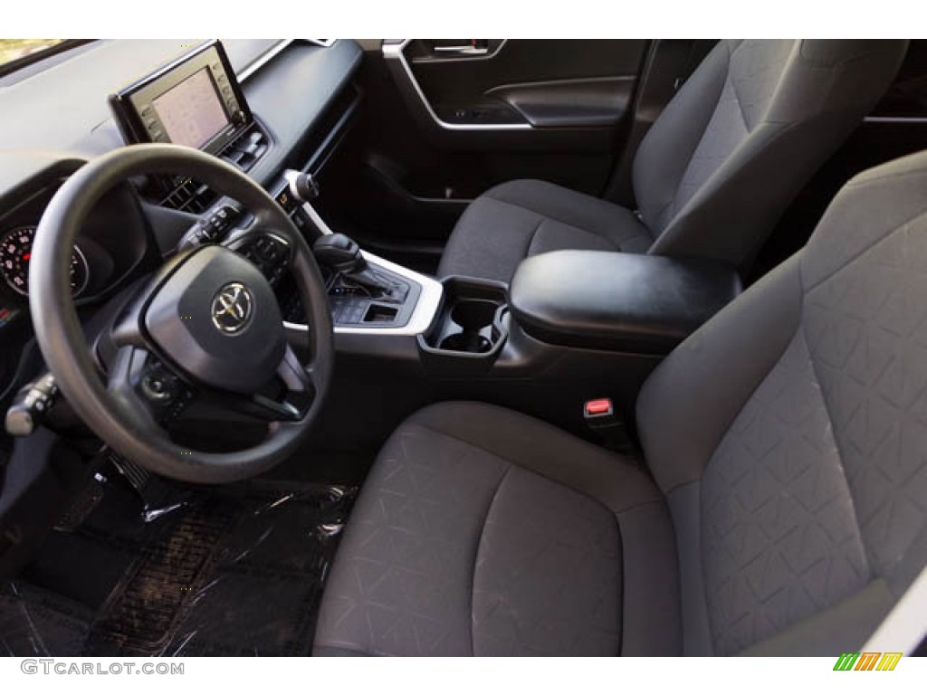 2021 RAV4 XLE AWD - Midnight Black Metallic / Black photo #3