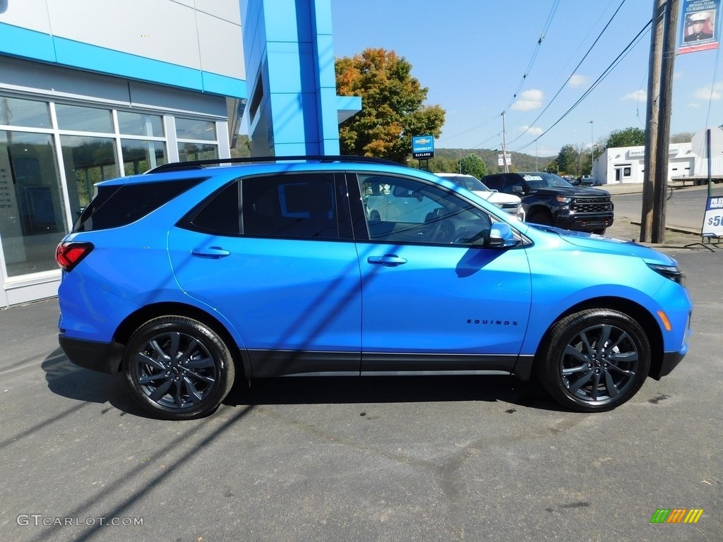 Riptide Blue Metallic 2024 Chevrolet Equinox RS AWD Exterior Photo