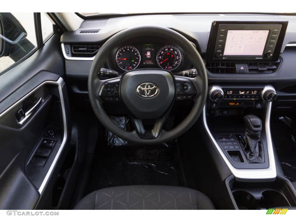2021 RAV4 XLE AWD - Midnight Black Metallic / Black photo #5