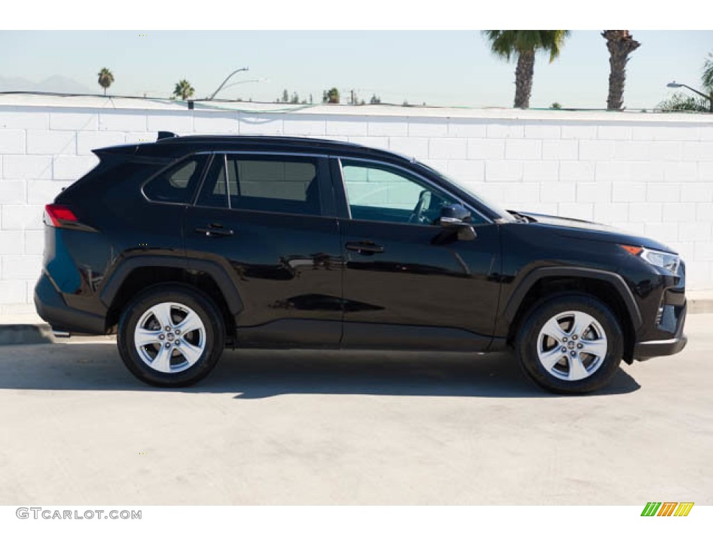 Midnight Black Metallic 2021 Toyota RAV4 XLE AWD Exterior Photo #146607751