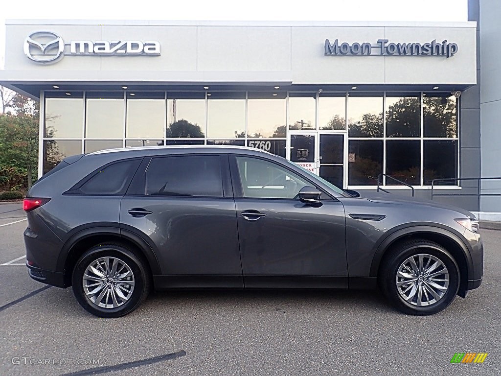 2024 CX-90 Preferred Plus AWD - Platinum Quartz Metallic / Black photo #1