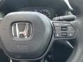 Black 2023 Honda Accord EX-L Hybrid Steering Wheel