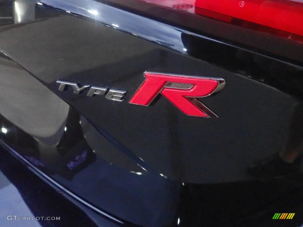2023 Civic Type R - Crystal Black Pearl / Black/Red photo #4