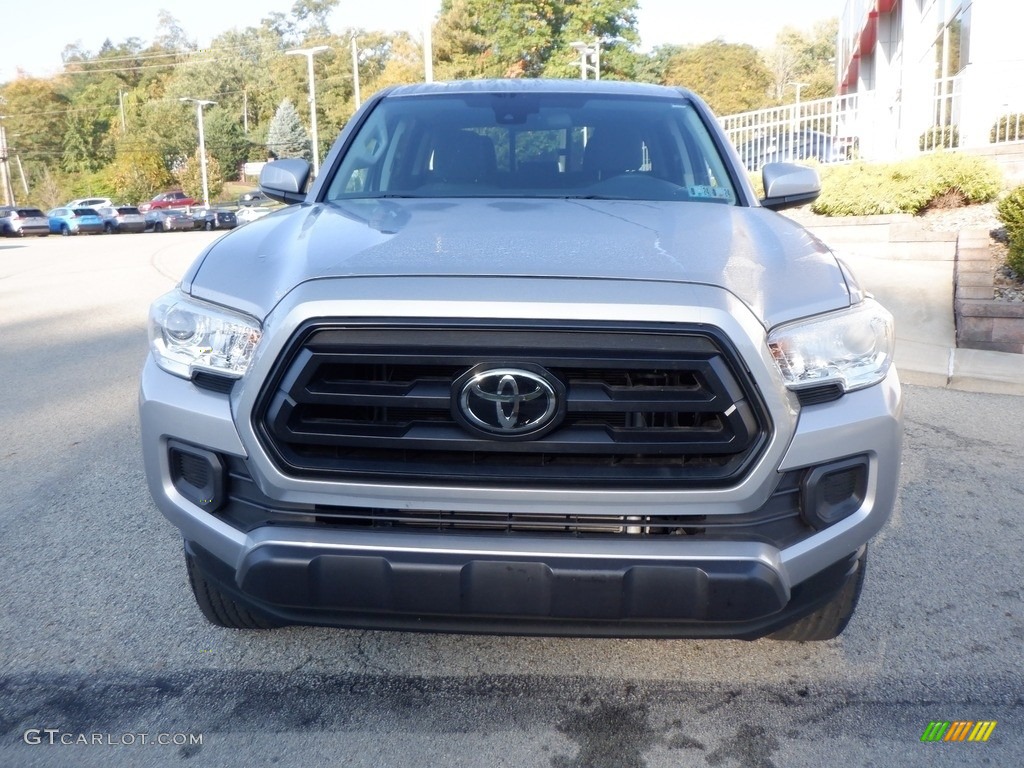 2021 Tacoma SR5 Double Cab 4x4 - Silver Sky Metallic / Cement photo #6