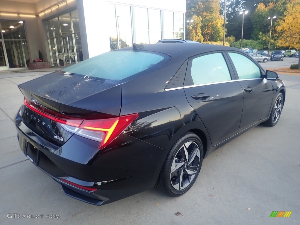 2023 Elantra Limited Hybrid - Onyx Black / Black photo #2