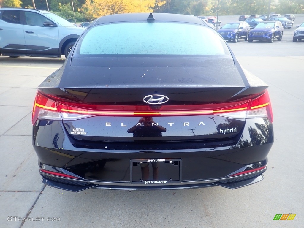 2023 Elantra Limited Hybrid - Onyx Black / Black photo #3