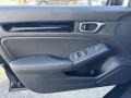 Black 2024 Honda Civic EX-L Hatchback Door Panel