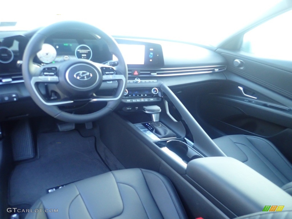 2023 Elantra Limited Hybrid - Onyx Black / Black photo #13