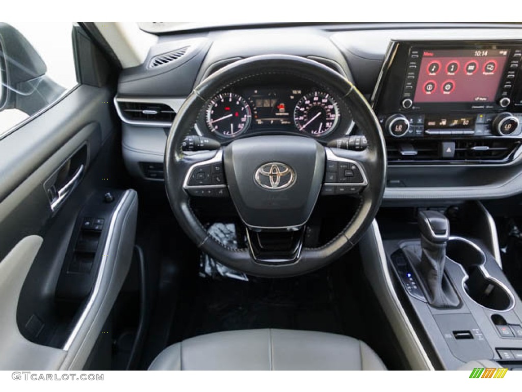 2020 Highlander XLE - Celestial Silver Metallic / Black photo #5