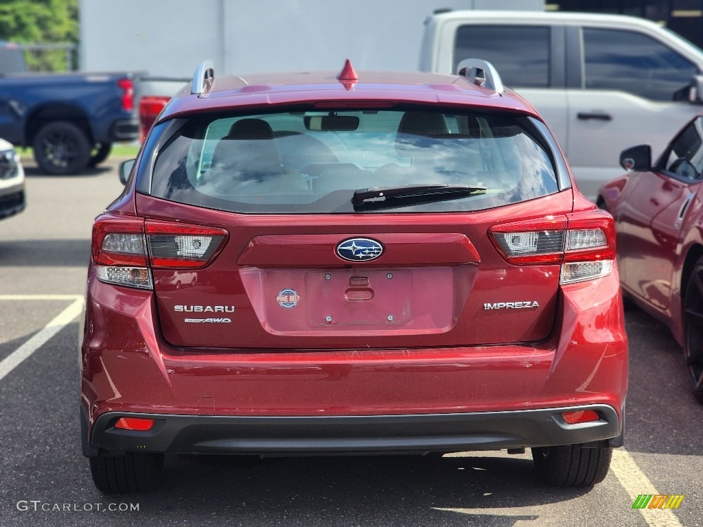 2020 Impreza Premium 5-Door - Crimson Red Pearl / Ivory photo #4