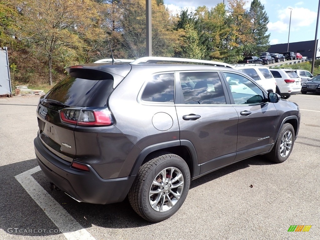 2019 Cherokee Latitude Plus 4x4 - Granite Crystal Metallic / Black photo #3