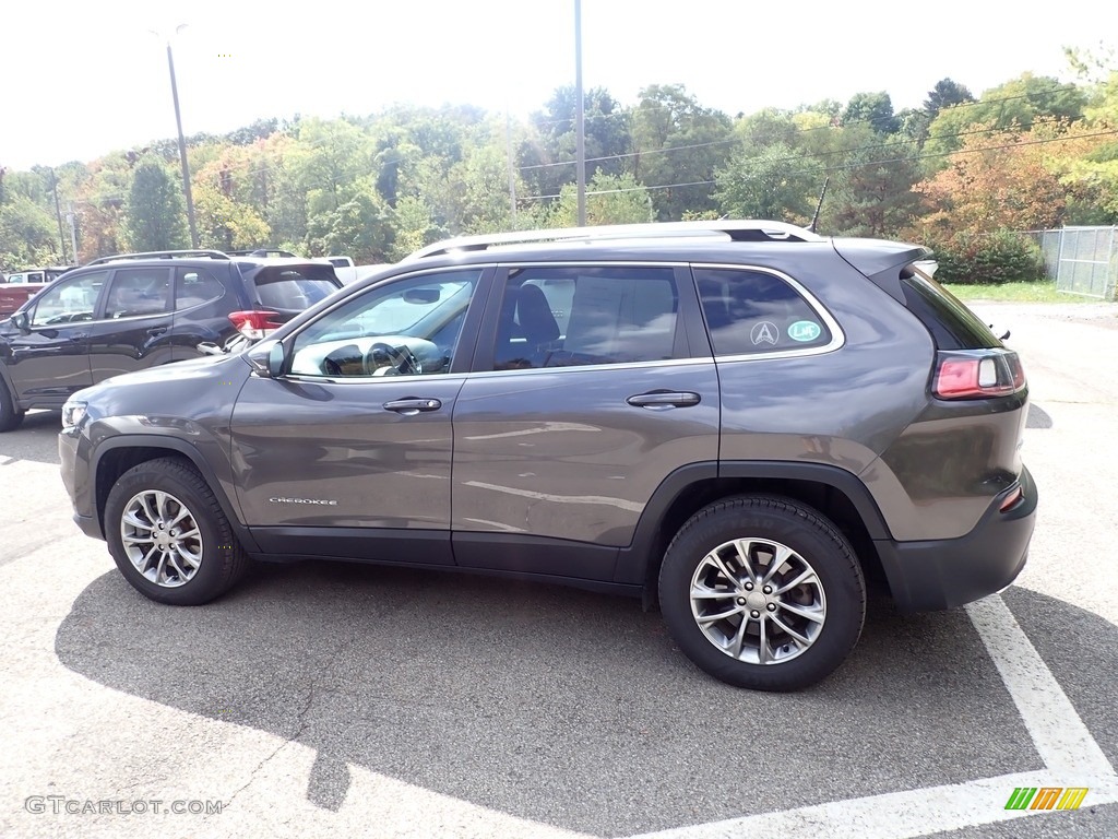 2019 Cherokee Latitude Plus 4x4 - Granite Crystal Metallic / Black photo #5