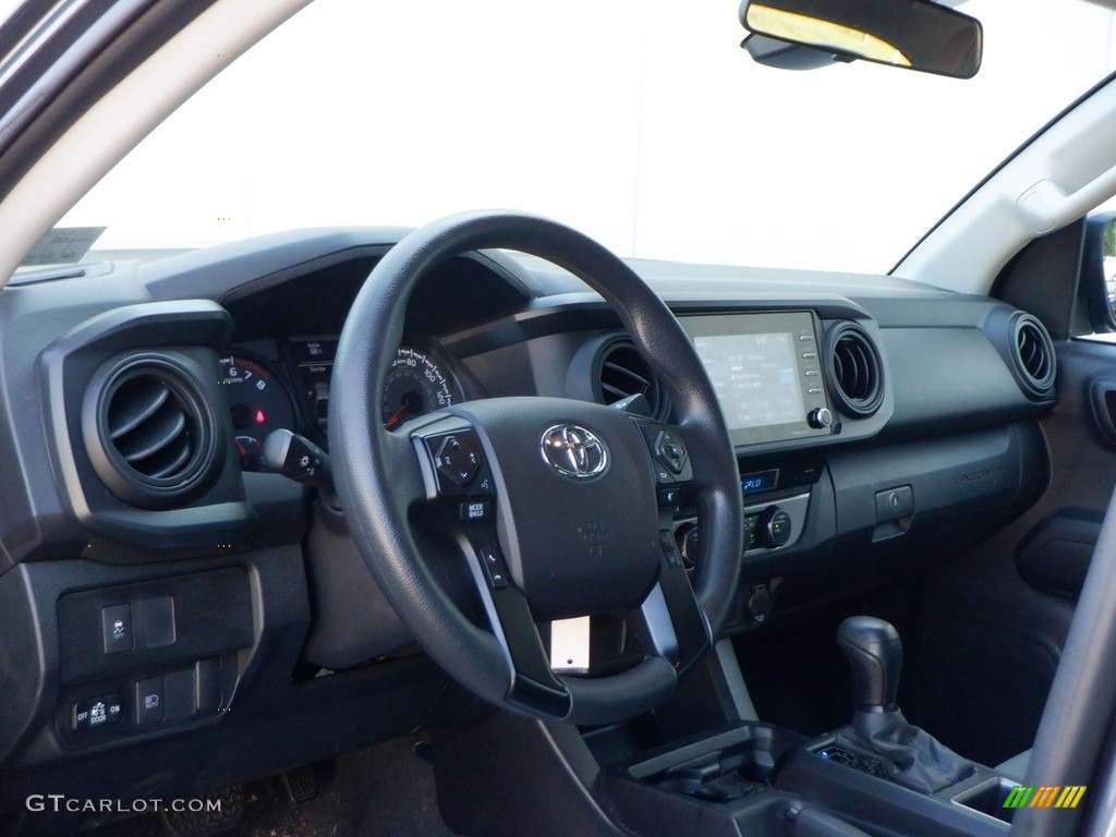 2021 Tacoma SR Double Cab 4x4 - Magnetic Gray Metallic / Cement photo #15