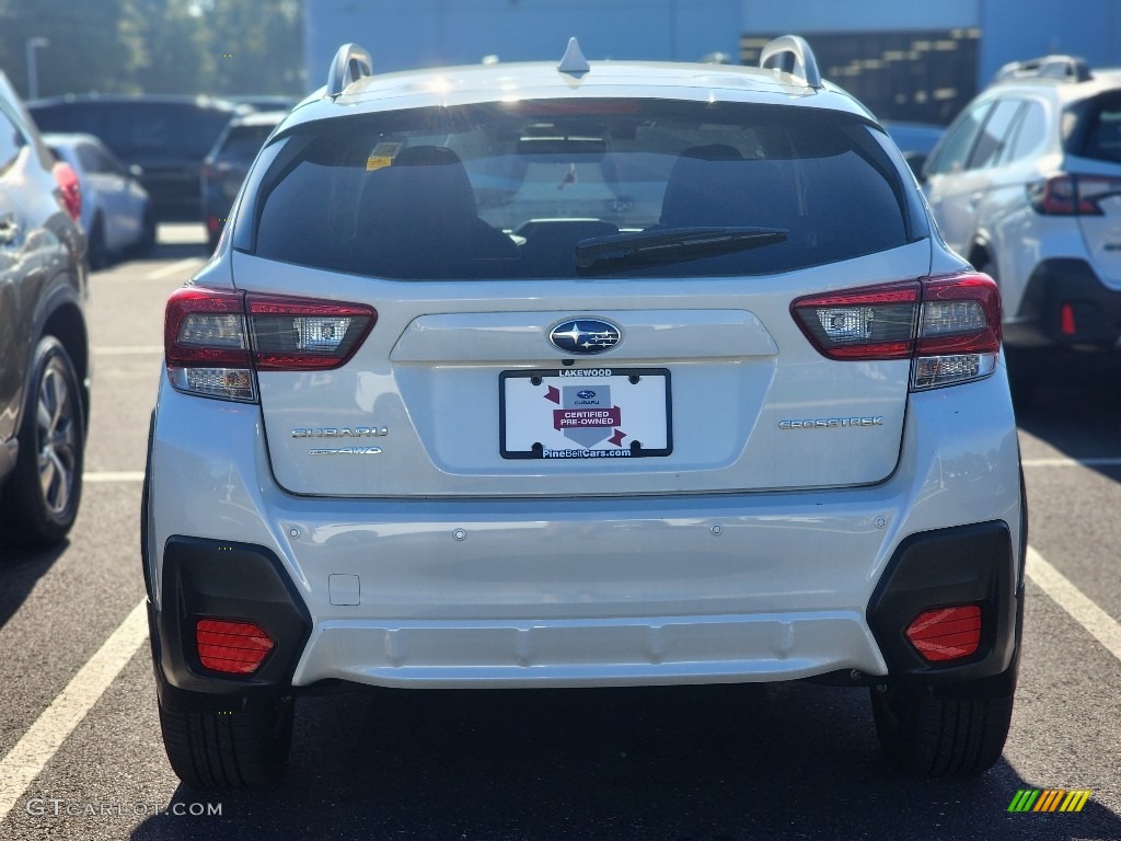 2021 Crosstrek Limited - Crystal White Pearl / Black photo #4